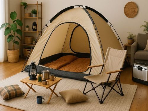 在家CHILL一下！4大重點打造居家露營風，讓日常變成小度假